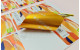 Printed Gold Foil Self-adhesive Label Stickers