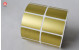 Printed Gold Foil Self-adhesive Label Stickers