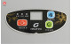 Home Appliance Control Panel Stickers - Graphic Overlays