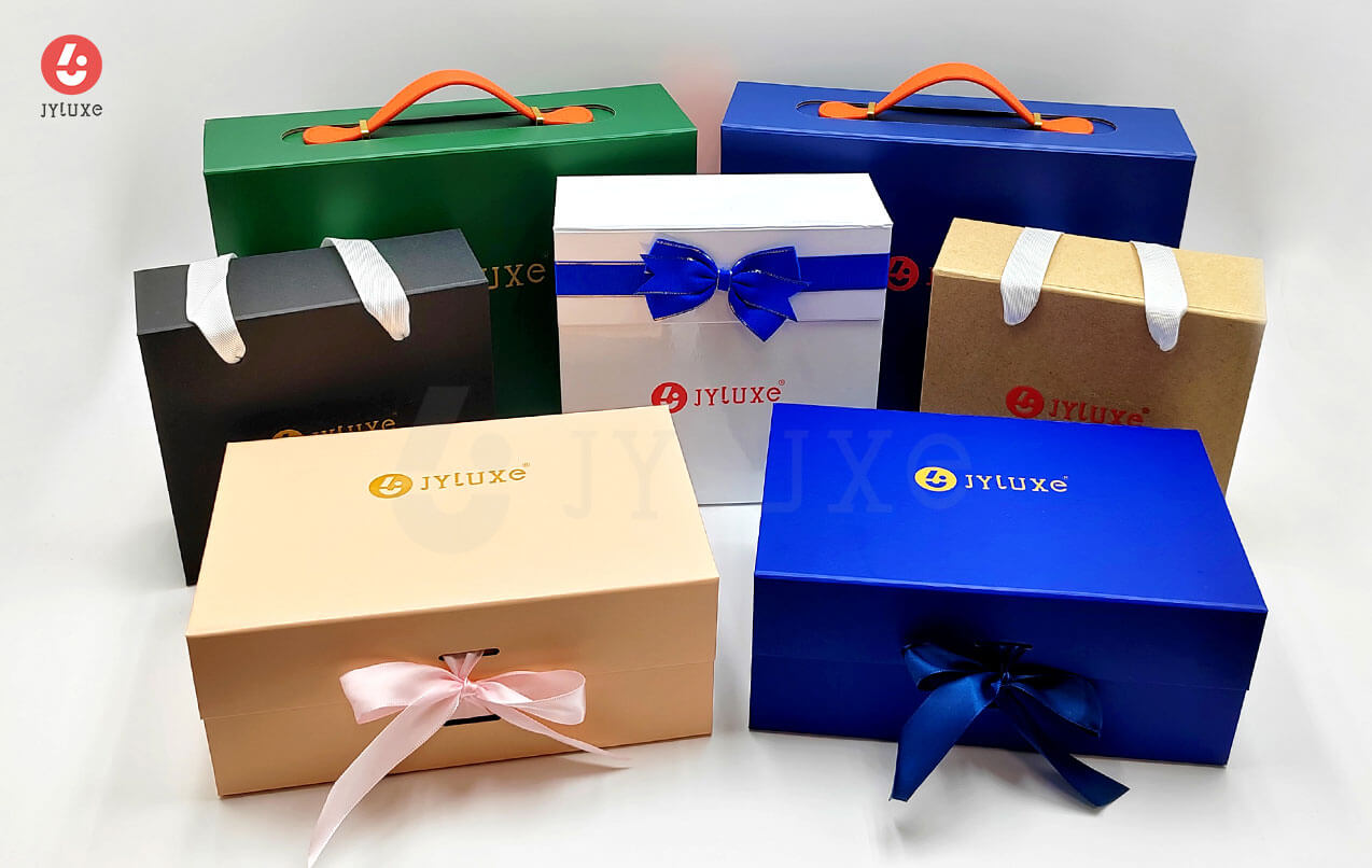 ブランド商業用リジッドギフトボックス包装カスタマイズ - 折りたたみ可能