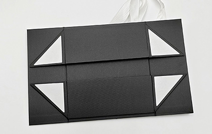 Boîte Rigide Pliable avec Poignée Ruban - Usine Chinoise d'Emballage OEM Personnalisation