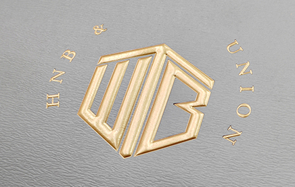 Luxury Hand Carry Bag with Debossed Foil Stamping