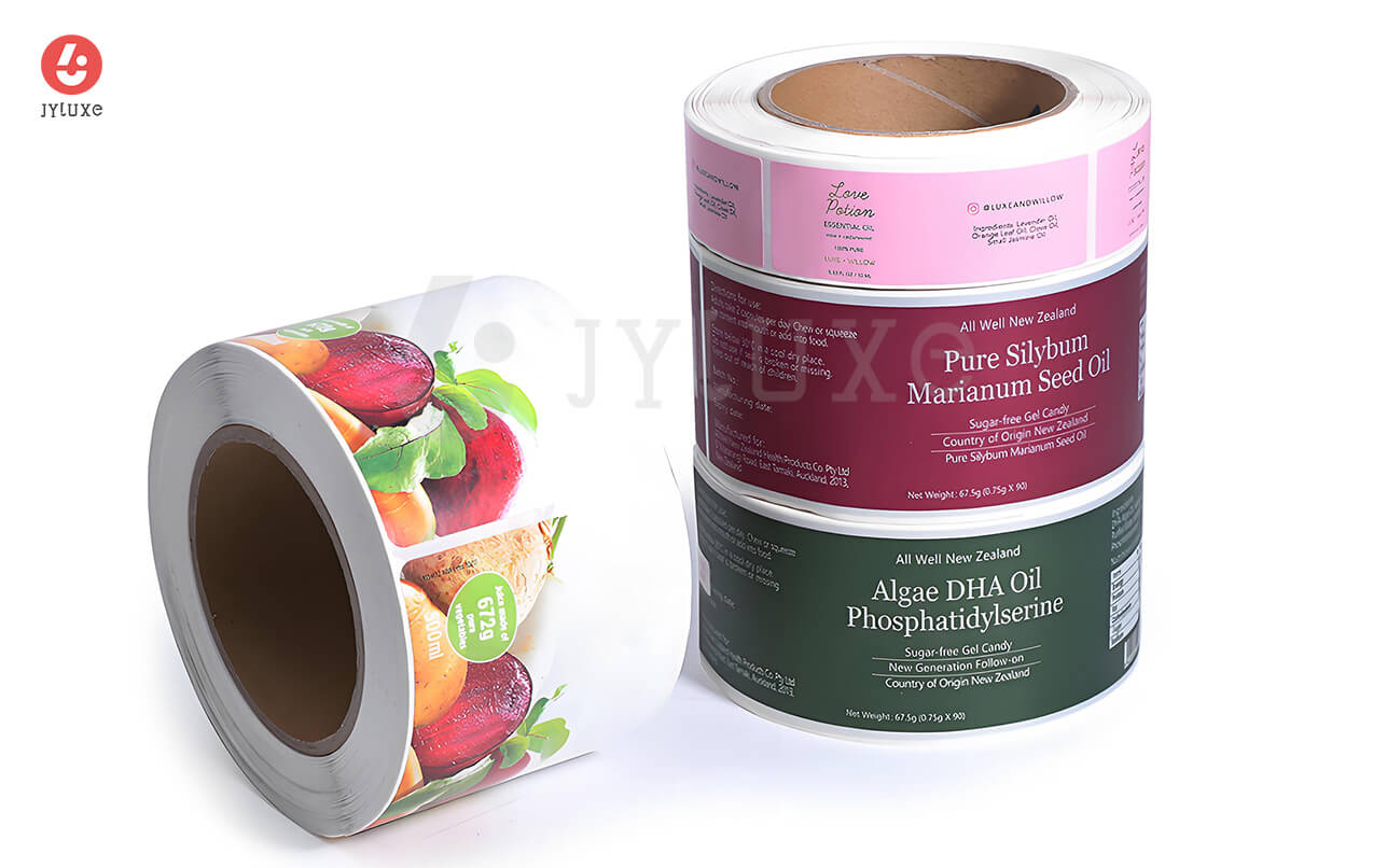 Maßgefertigte Rollenetiketten - Produktaufkleber