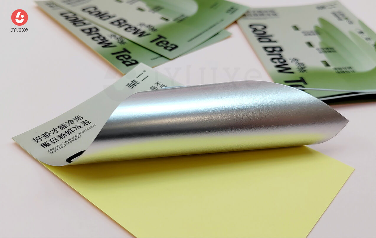 Étiquettes PET Argent Mat - Autocollants