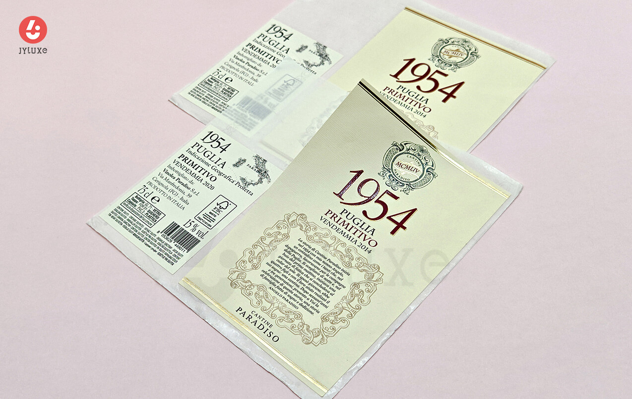Druck von Wein-Etiketten - Hochwertige Maßanfertigung