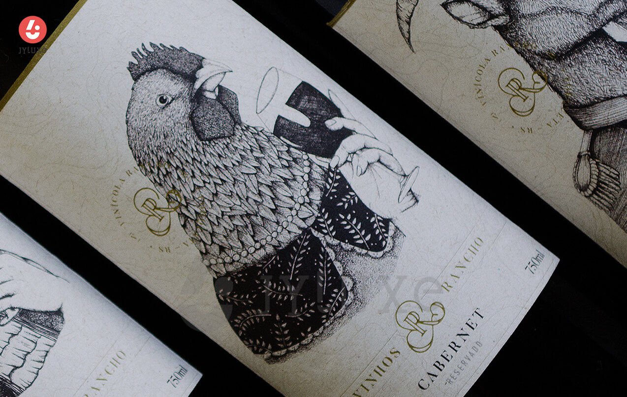 Druck von Wein-Etiketten - Hochwertige Maßanfertigung