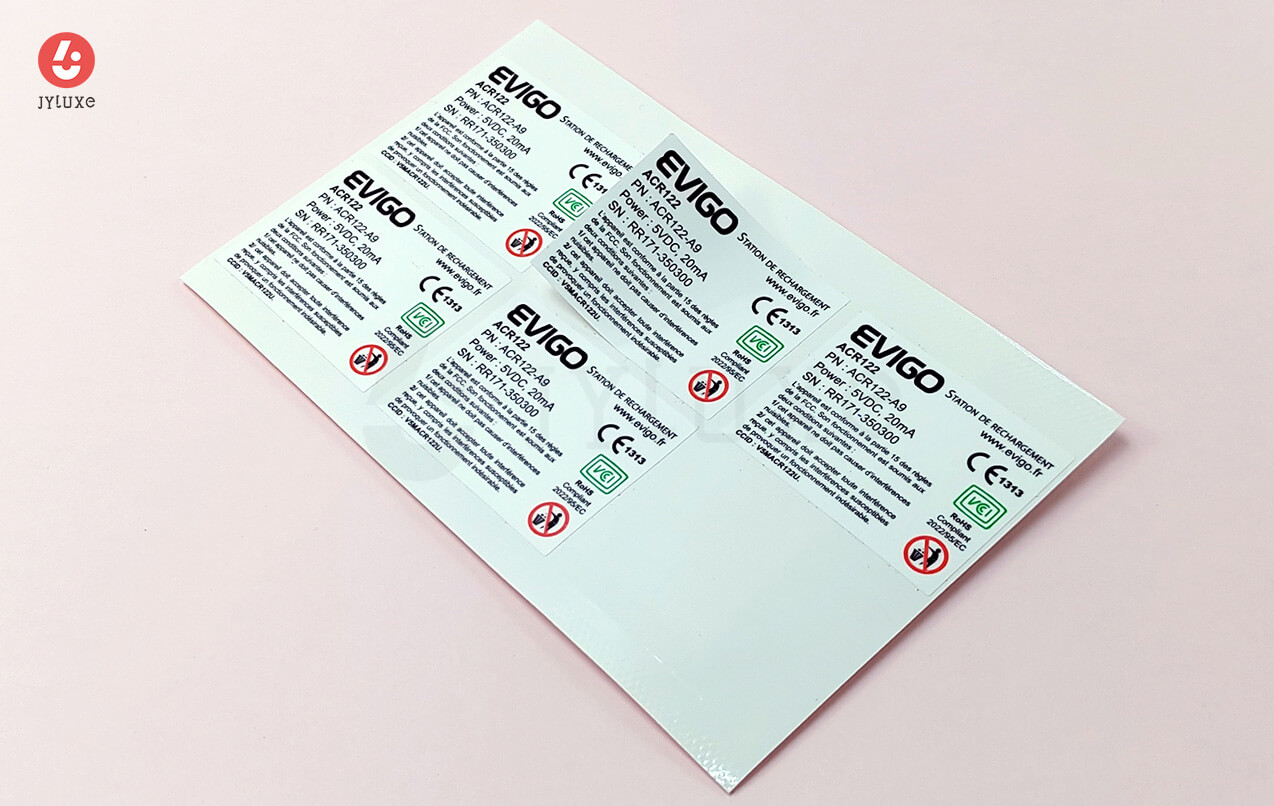 Machinery Equipment Usage Labels