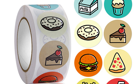 Bäckerei Verpackungsetiketten - Kuchenaufkleber