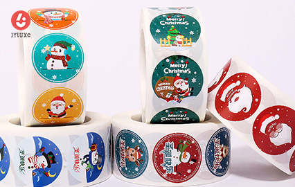 Mengendruck Weihnachtsaufkleber