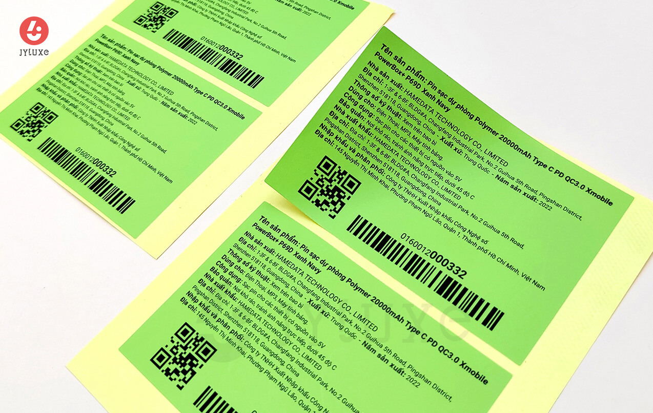 Maßgefertigte Elektronikprodukt-Etiketten