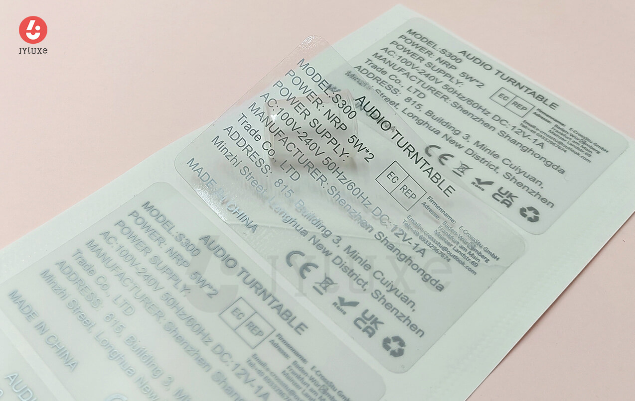 Autocollants d'Étiquettes pour Électroménager