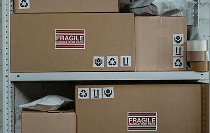 Frachtetiketten - Transportaufkleber