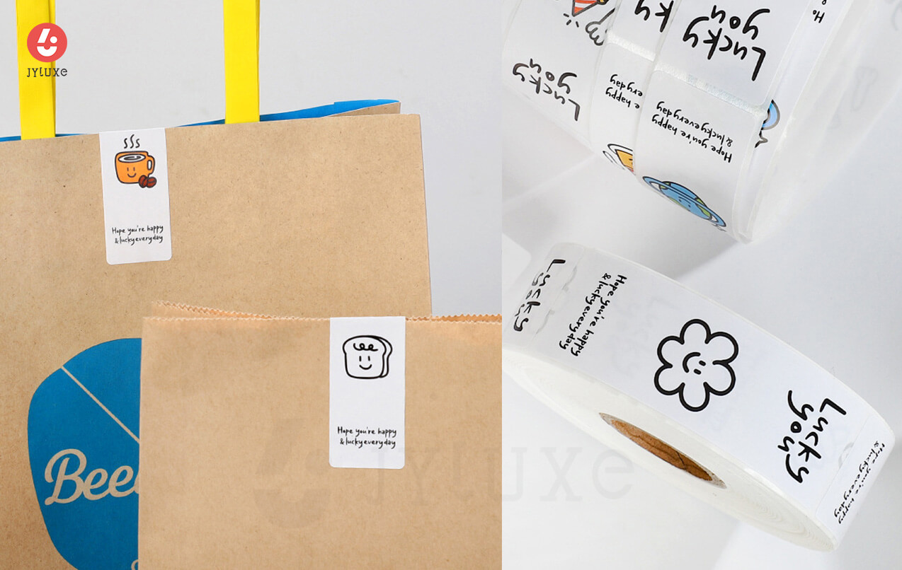Étiquettes de Scellage Alimentaire - Scellés pour Emballages de Restauration