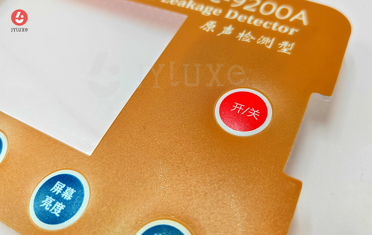 Control Panel Stickers with Identification Buttons - Graphic Overlays