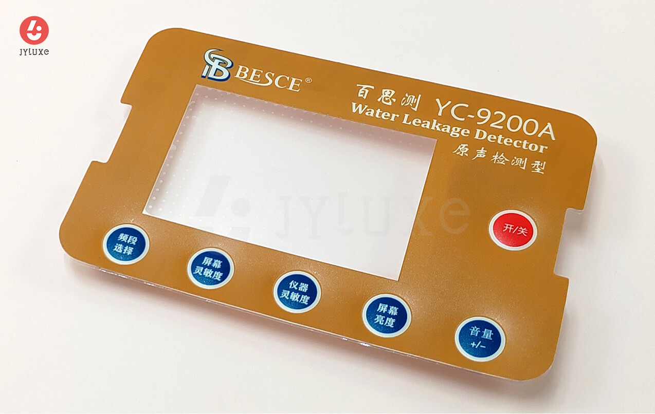 Control Panel Stickers with Identification Buttons - Graphic Overlays