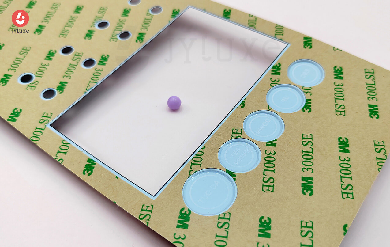 Control Panel Stickers with Identification Buttons - Graphic Overlays