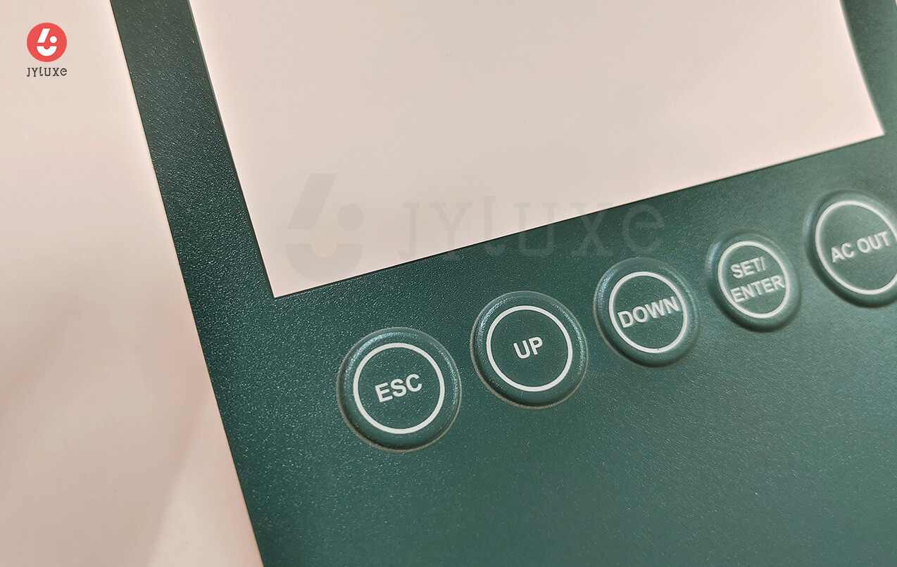 Control Panel Stickers with Identification Buttons - Graphic Overlays