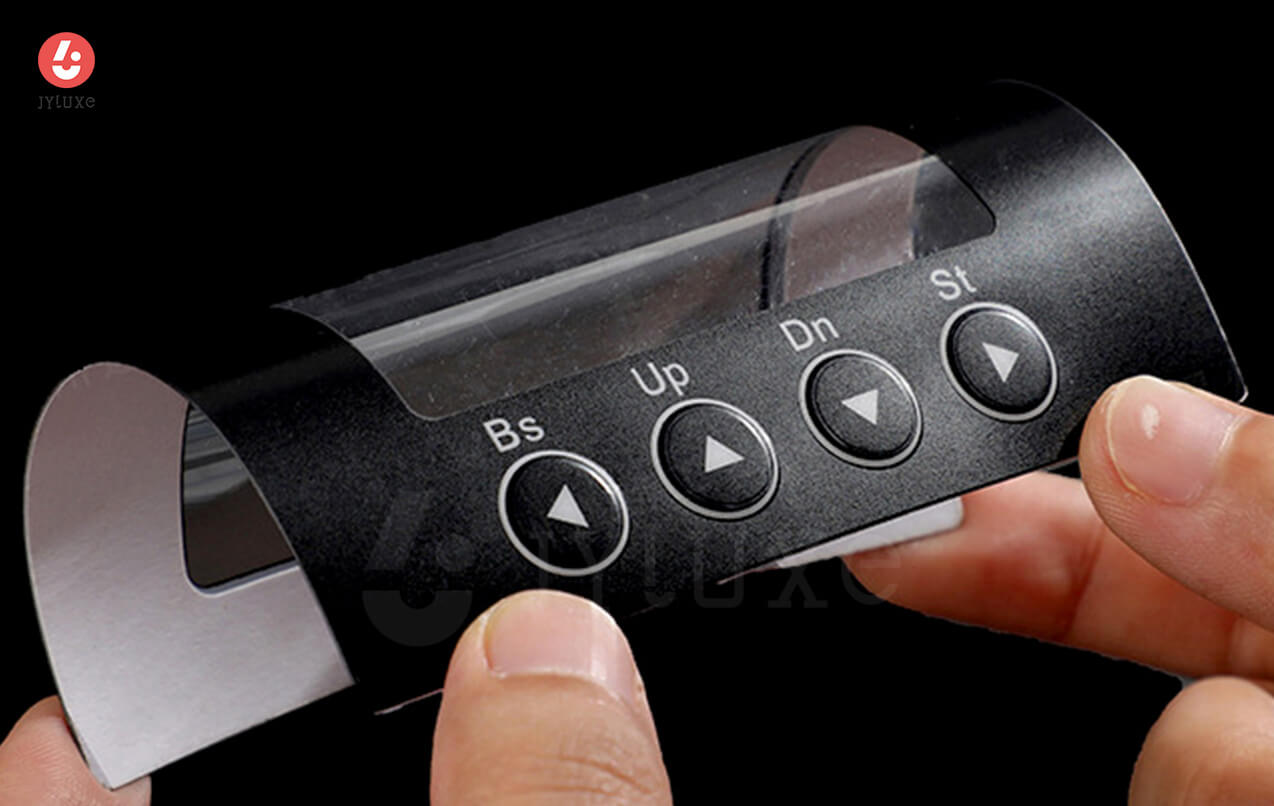 Machine Interface Control Panel Film Stickers with Transparent Windows
