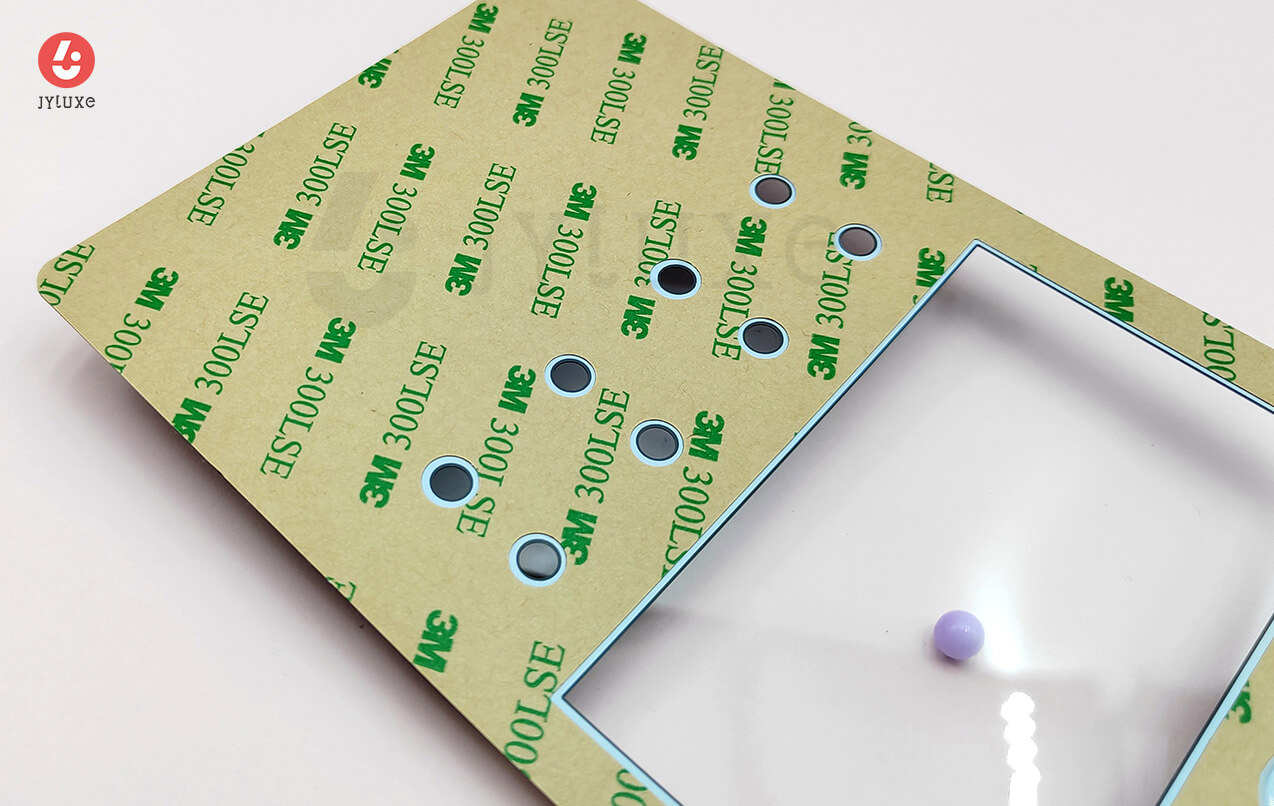 Machine Interface Control Panel Film Stickers with Transparent Windows