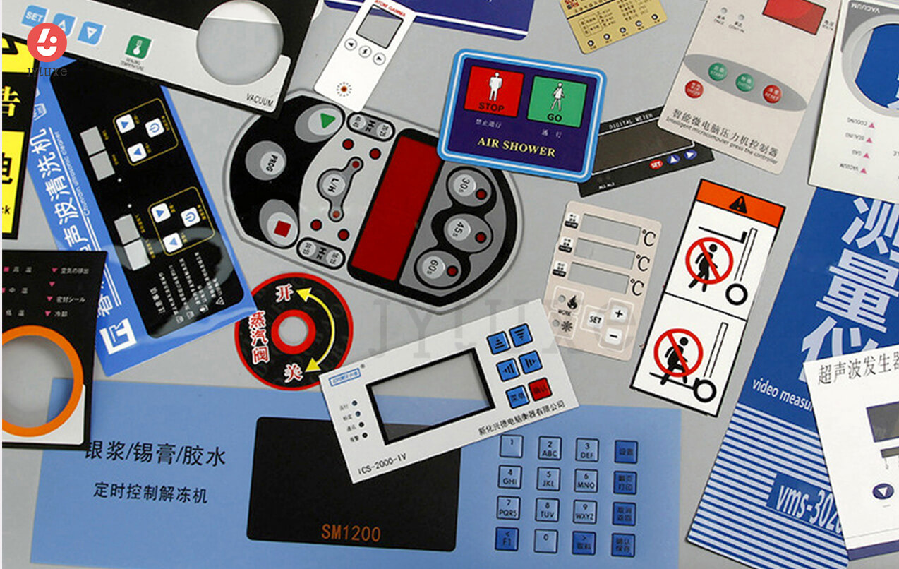 Switch & Remote Control Panel Stickers with Openings