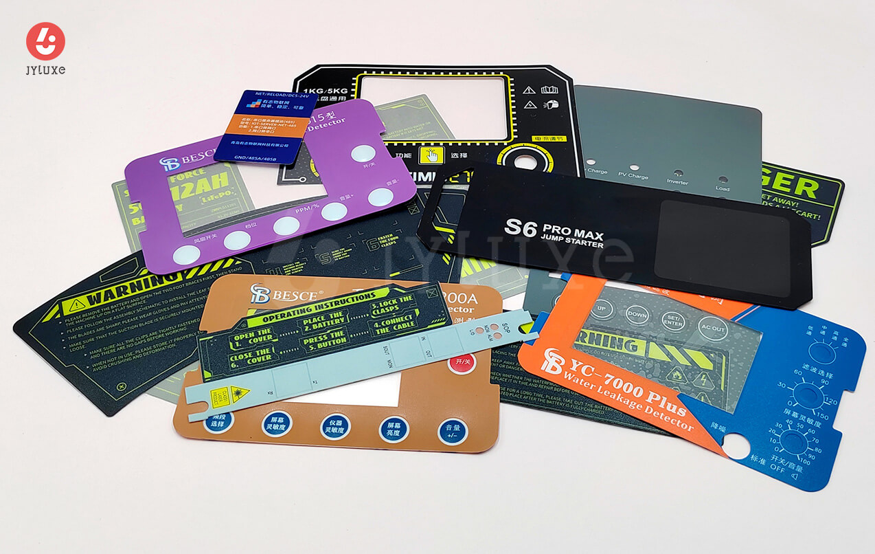 Embossed Button Scale & Rice Cooker Control Panel Labels