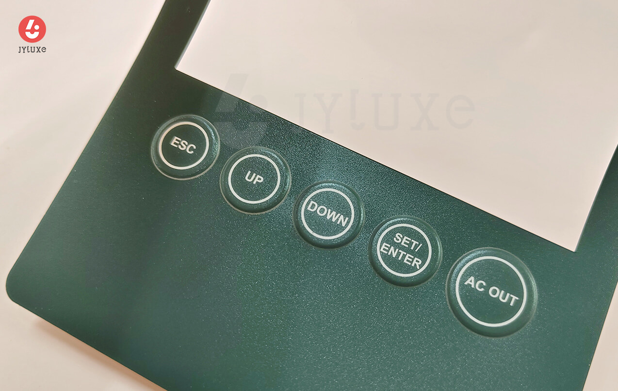 Embossed Button Scale & Rice Cooker Control Panel Labels