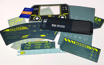 PET/PC Control Panel Label Films for Various Electrical Appliances
