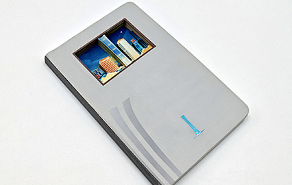 Impresión de Cuaderno Hueco Creativo Troquelado y Journal Personalizado