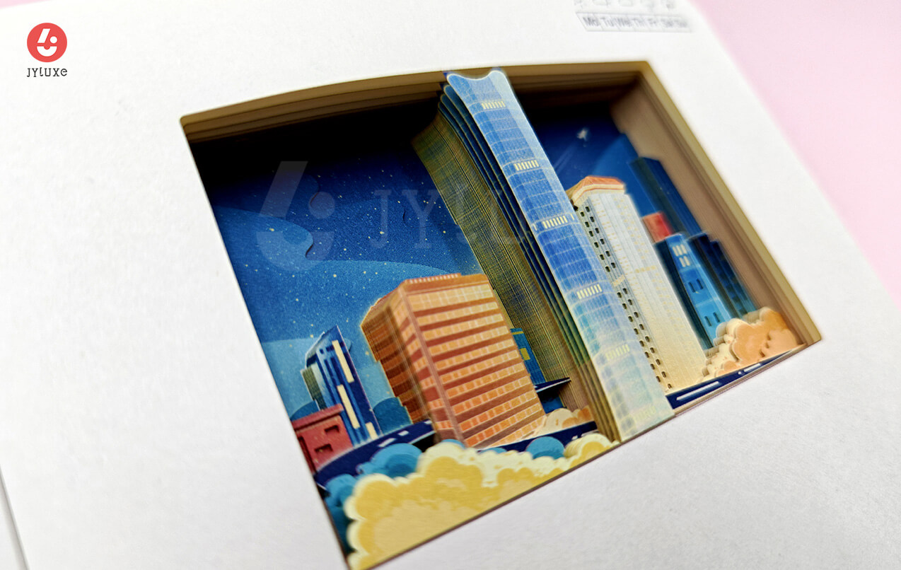 Impresión de Cuaderno Hueco Creativo Troquelado y Journal Personalizado
