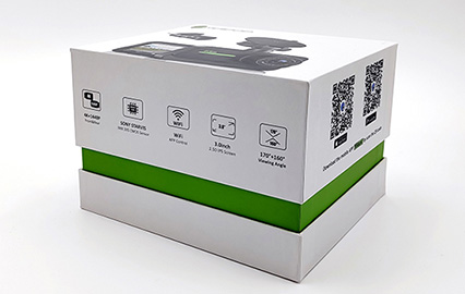 Hochwertige Elektronikverpackung - Deckel-Boden-Box