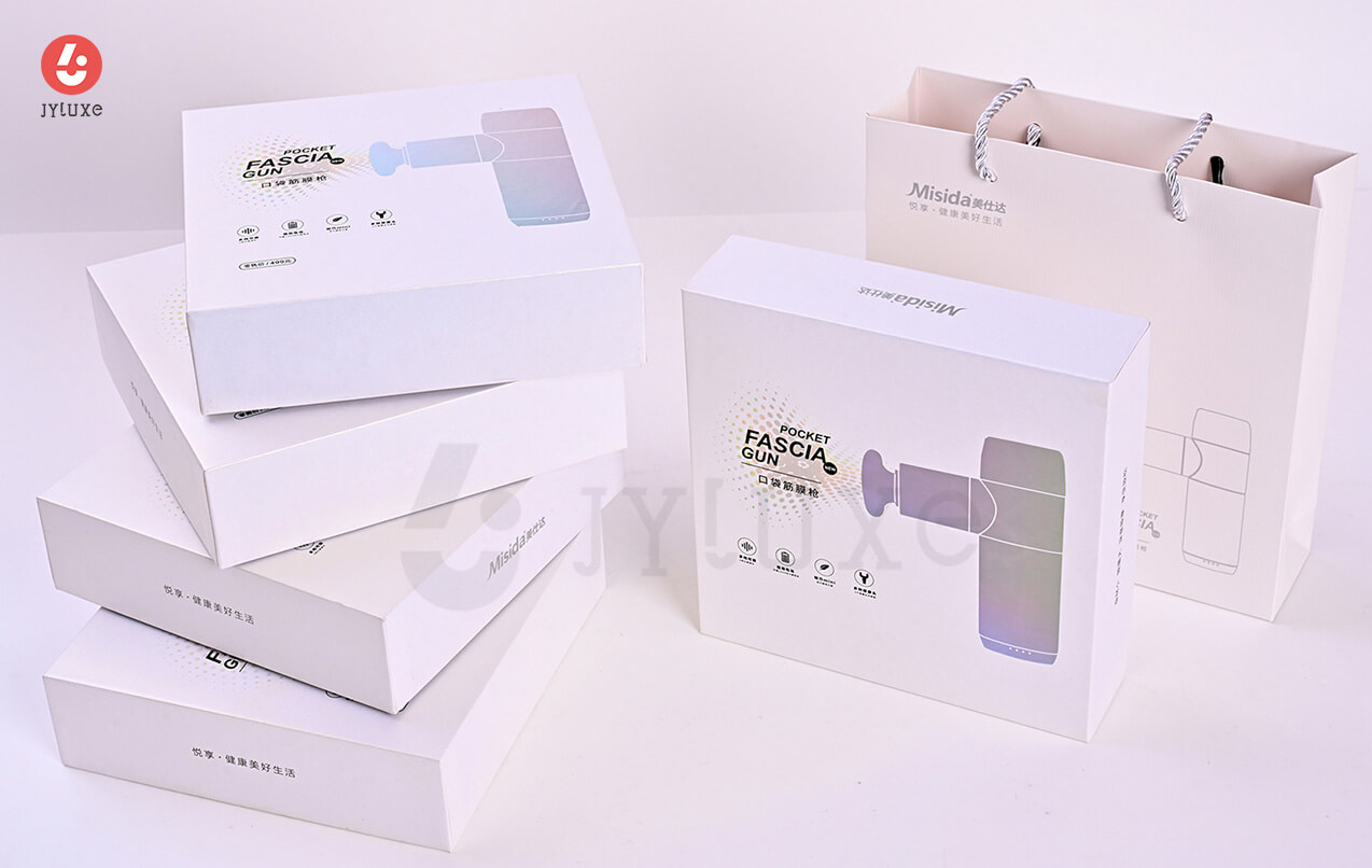 Massage Pillow Packaging Box - Neck Shoulder Massager Custom Gift Box