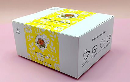 Kräutertee - Öko-Wellness Verpackungsbox