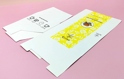 Kräutertee - Öko-Wellness Verpackungsbox