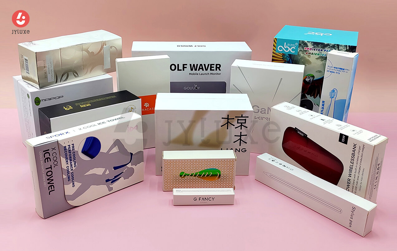 带UV涂层充电器包装盒