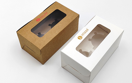 マフィンボックス - ロゴ入りカスタムクッキー包装